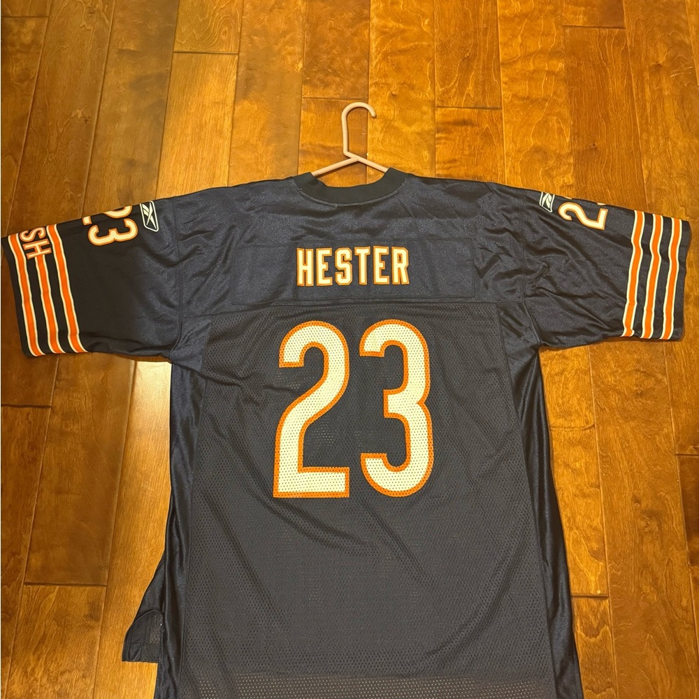 NFL Navy and Orange Men's Jersey